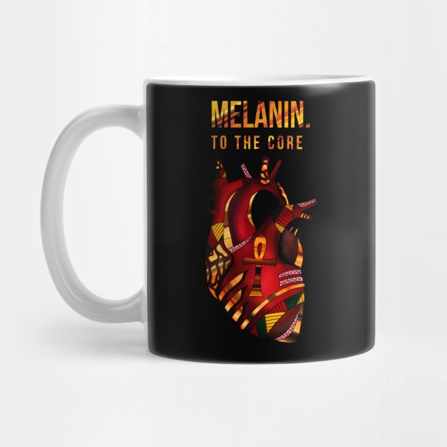 Melanin Heart - Melanin To The Core by kenallouis